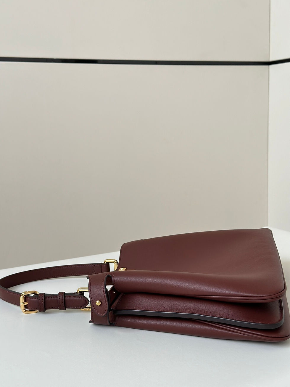 Thumbnail: FENDI's latest iconic PEEKABOO medium-sized handbag model number 80172