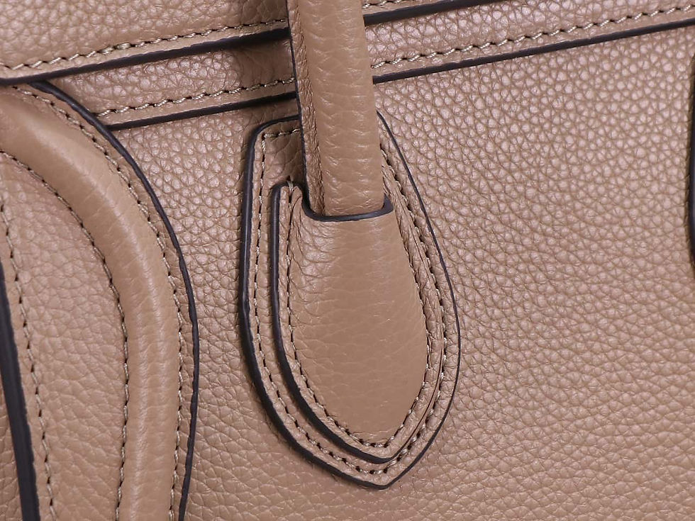 Thumbnail: Céline Nano Luggage Smiley Face Bag - 1:1 AAA Replica (Luxury Celine Dupe)