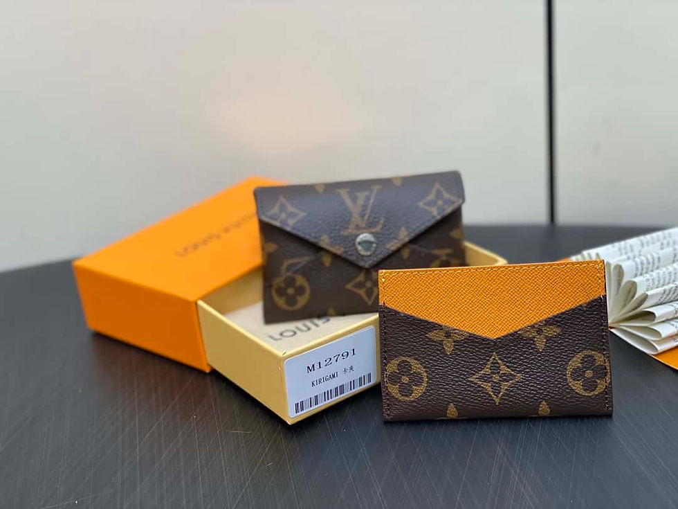 Louis Vuitton LV Kirigami Card Holder Two-piece Set Yellow | Fashion Haven