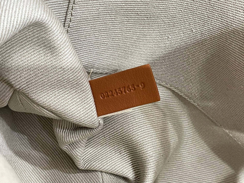 Thumbnail: Chloé Woody Linen & Leather Tote Bag 37CM – Orange Medium-Size Chloé Copy Tote