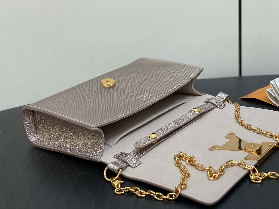 Thumbnail: Louis Vuitton Pochette Louise – Knockoff Purse | Classy Replica Chain Bag