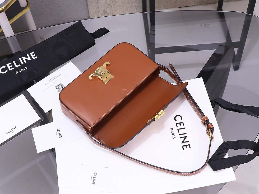 Thumbnail: CELINE New Triomphe Arc de Triomphe Armpit Bag 21 Spring and Summer Limited Bag