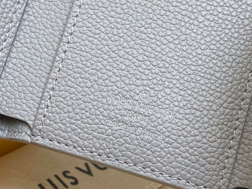Miniaturbild: Louis Vuitton LV Trifold Wallet VICTORINE Wallet Taro Purple Full Leather