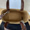 Thumbnail: CELINE CABAS mini plant material effect fabric cow leather handbag