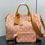 Thumbnail: Louis Vuitton LV SPEEDY P9 BANDOULIÈRE 40 Soft peach leather speedy pillow bag