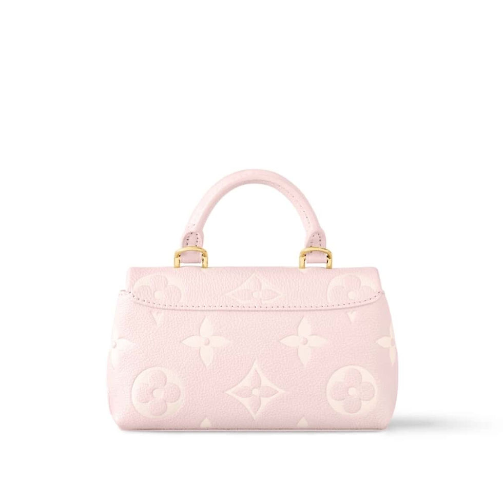 Thumbnail: Louis Vuitton Nano Bag – old lv wallet Pink Empreinte Leather