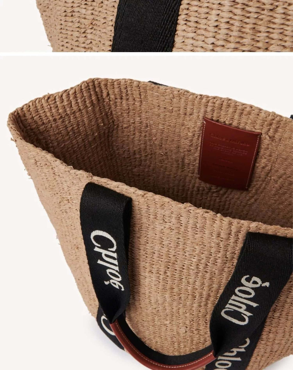 Thumbnail: Chloé Woody Straw Bag Panda 48CM – Top Chloé Bag Dupe Picks & Chloé Dupes Trends