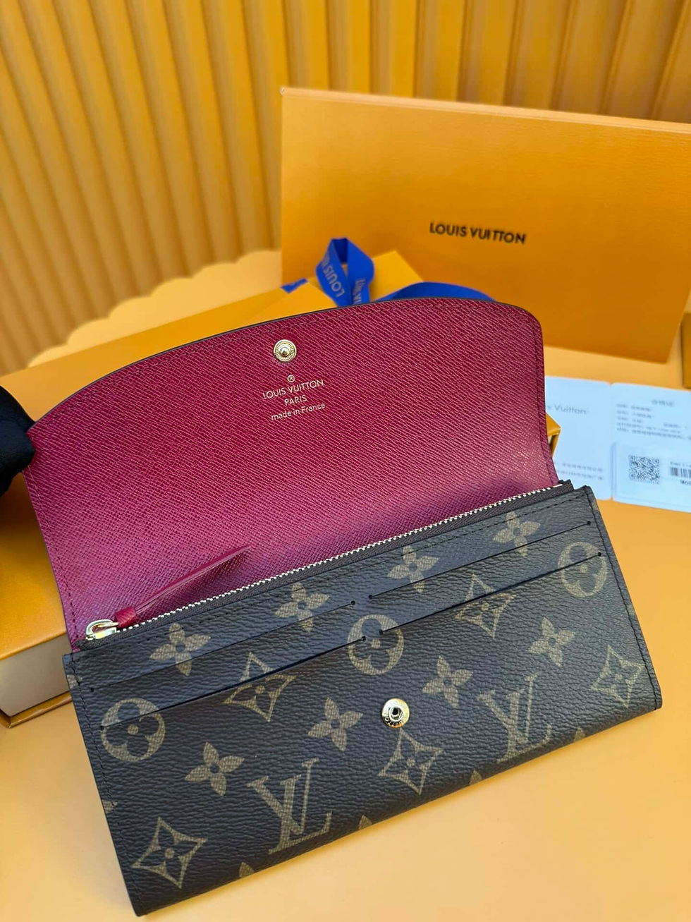 Miniaturbild: Louis Vuitton LV Emilie Wallet – LV Wallet Monogram Replica USA Style