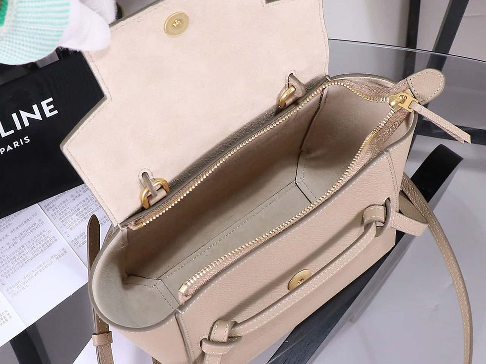 Thumbnail: Celine Pico Belt Bag - Catfish Bag AAA Replica Celine Look-Alike Bag