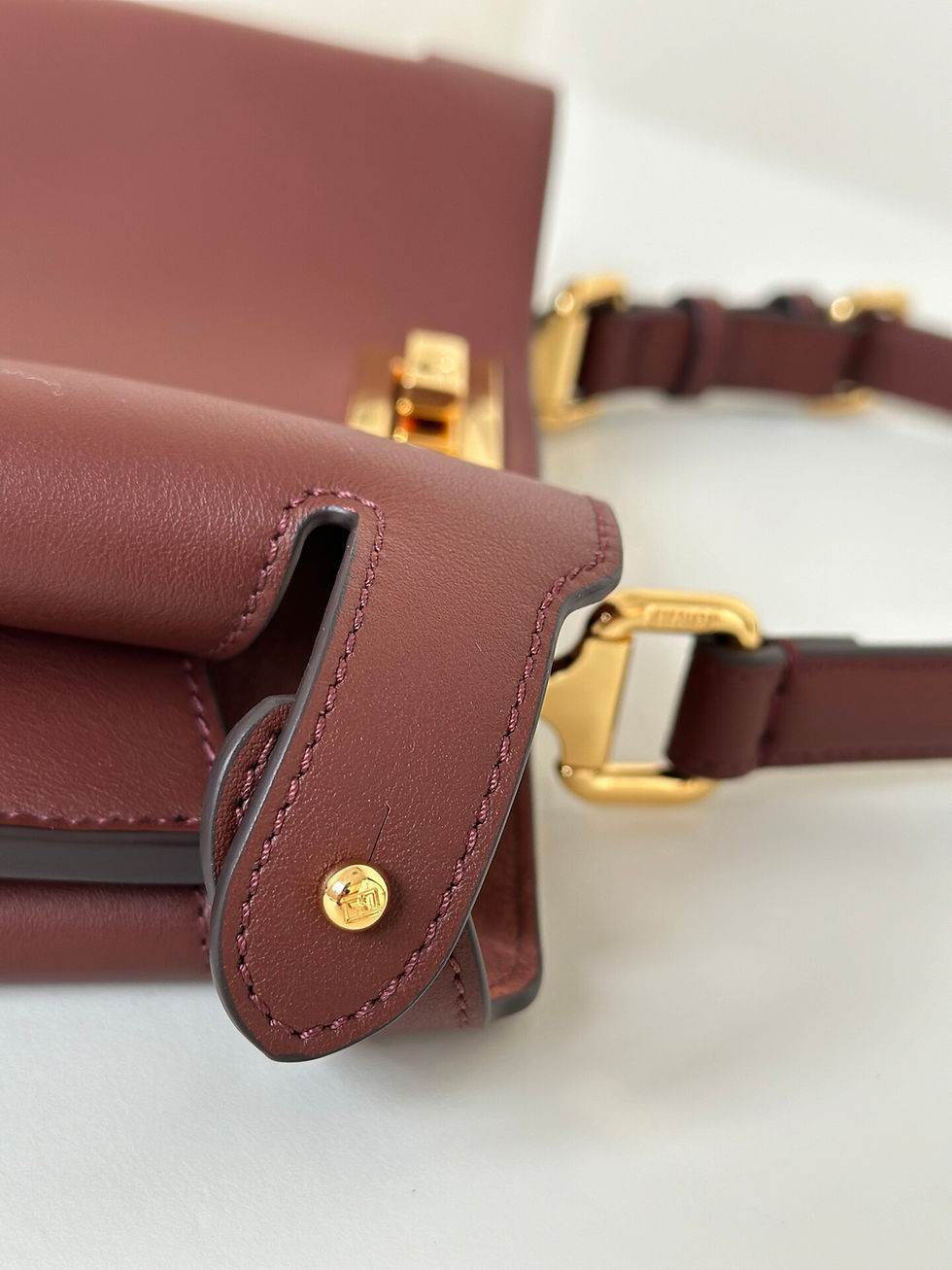 Thumbnail: FENDI's latest iconic PEEKABOO medium-sized handbag model number 80172