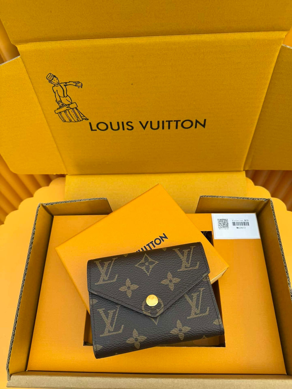 Miniaturbild: Louis Vuitton LV Victorine Wallet – Top Quality Louis Vuitton Replica Wallet