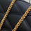 Thumbnail: Louis Vuitton LV WALLET ON CHAIN GO-14 Handbag Leather Diamond Chain Bag Black