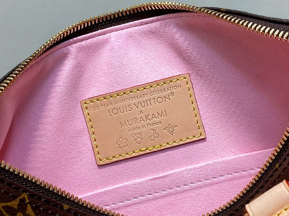 Miniaturbild: Louis Vuitton LV x TM SPEEDY BANDOULIÈRE 25 Handbag Laohua Sakura/Takashi Muraka