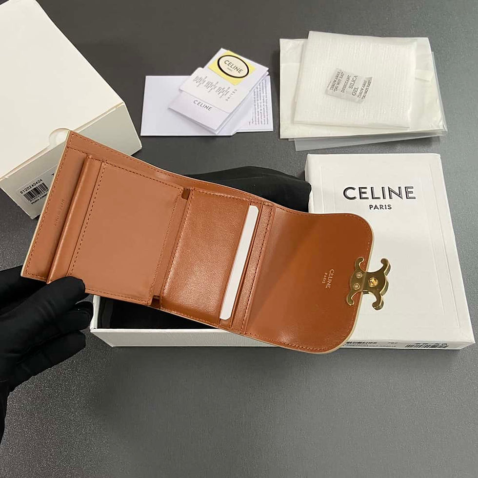 Miniaturbild: AAA+ Replica Celine Small Flap Wallet Triomphe Canvas