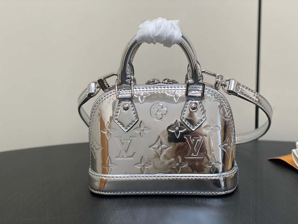 Thumbnail: Designer nano al-ma silver patent – LUV187