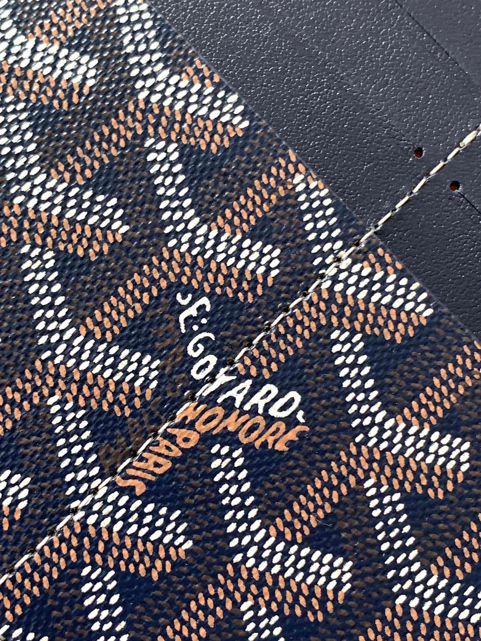 Thumbnail: sophisticated textile wallet with magnetic snap – GOY176