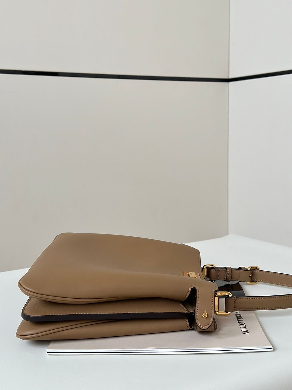 Thumbnail: FENDI's latest iconic PEEKABOO medium-sized handbag model number 80172