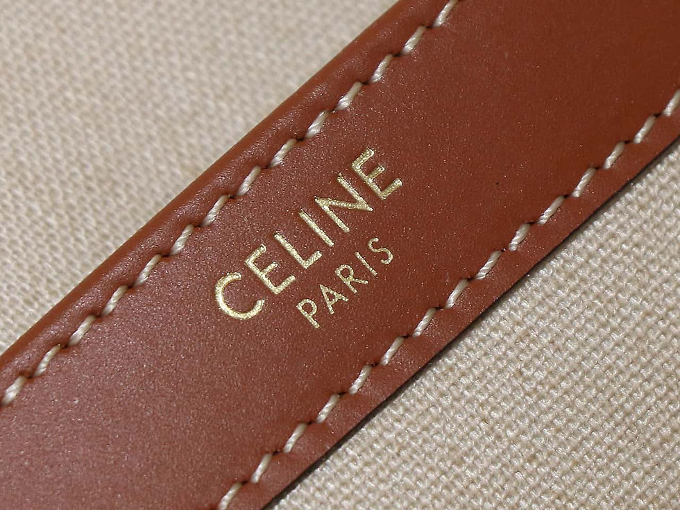 Miniaturbild: CELINE 2022 Early Autumn Cabas Triomphe Drawstring Tote – Celine Replica Tote