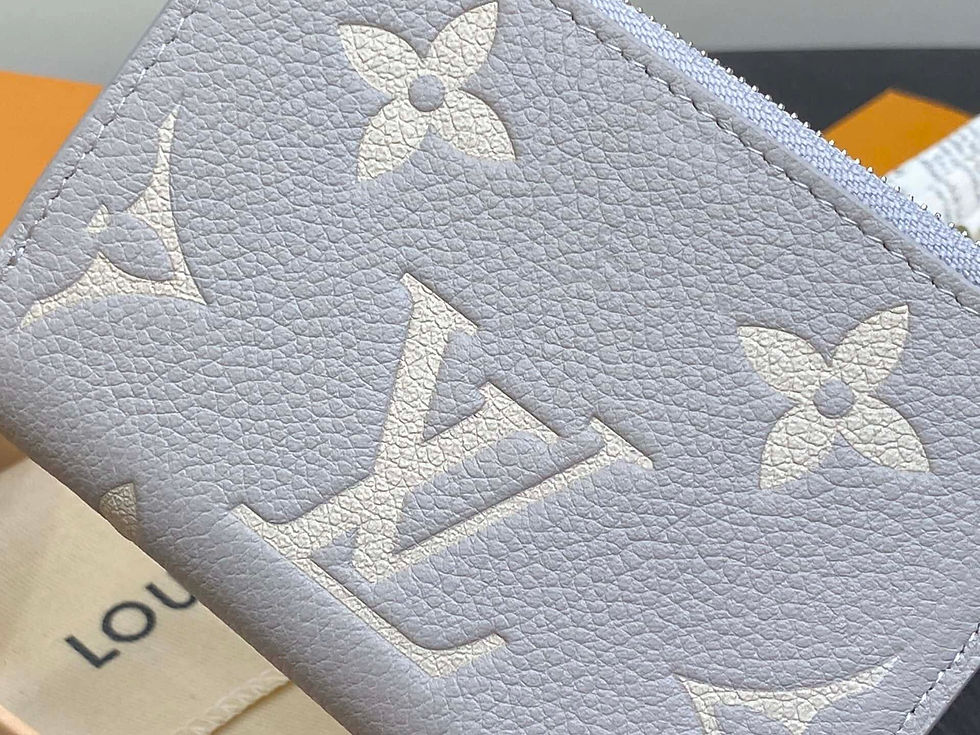 Miniaturbild: Louis Vuitton LV Two-fold Wallet Lisa Wallet Taro Purple Full Leather