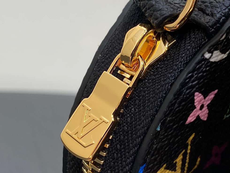 Thumbnail: Louis Vuitton LV Black Water Ripple Seasonal New LV x TM MARELLINI Handbag