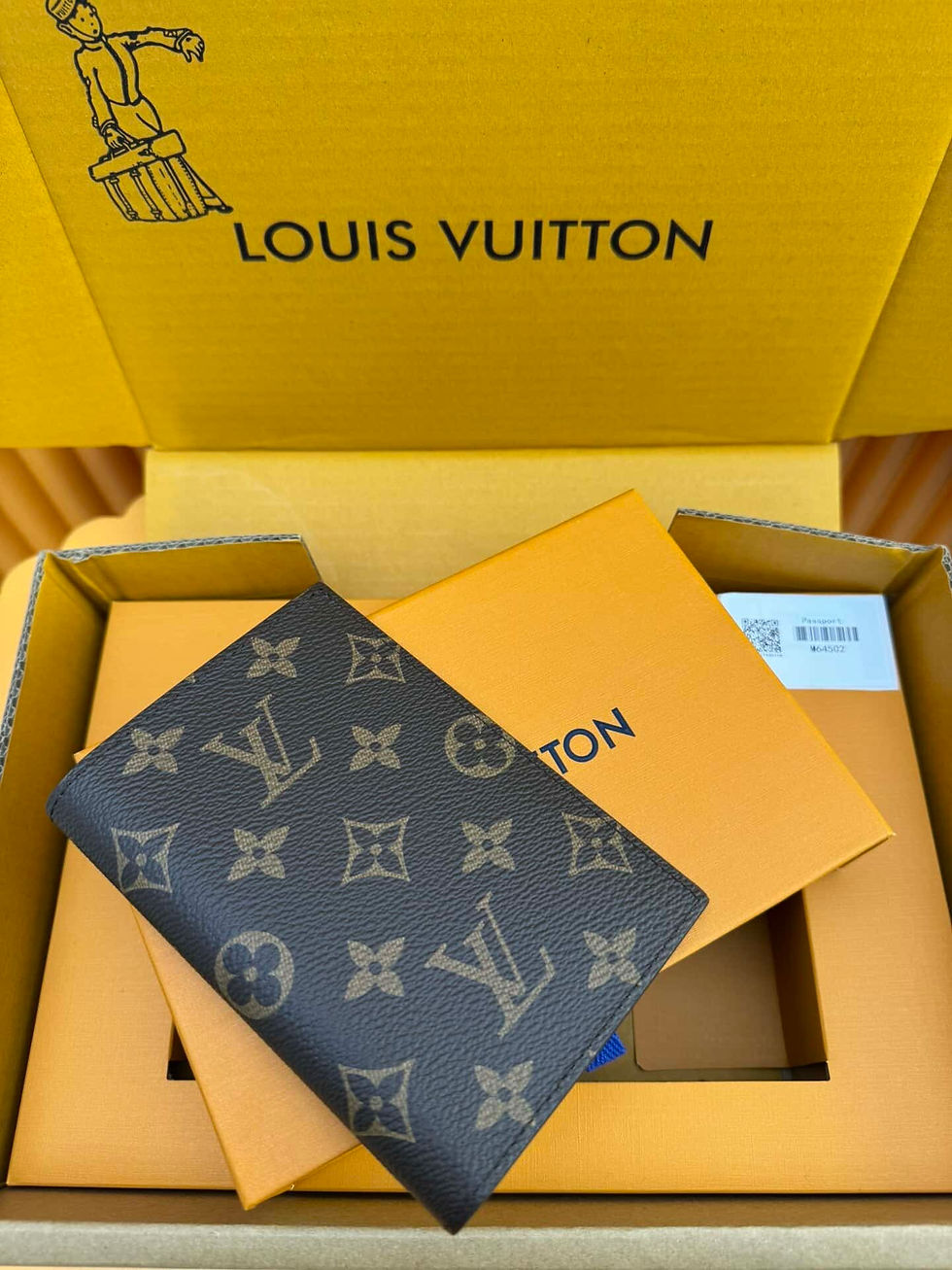 Miniaturbild: Louis Vuitton LV Passport Cover Wallet – Luxury Replica Wallet USA Style