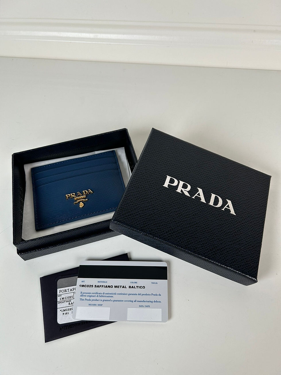 Thumbnail: PRADA P family➡️ Unisex small card bag, model 1MC025