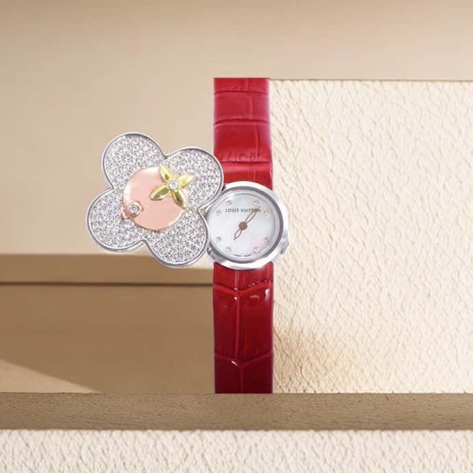Vivienne Series Diamond Dial Watch – LV Replica