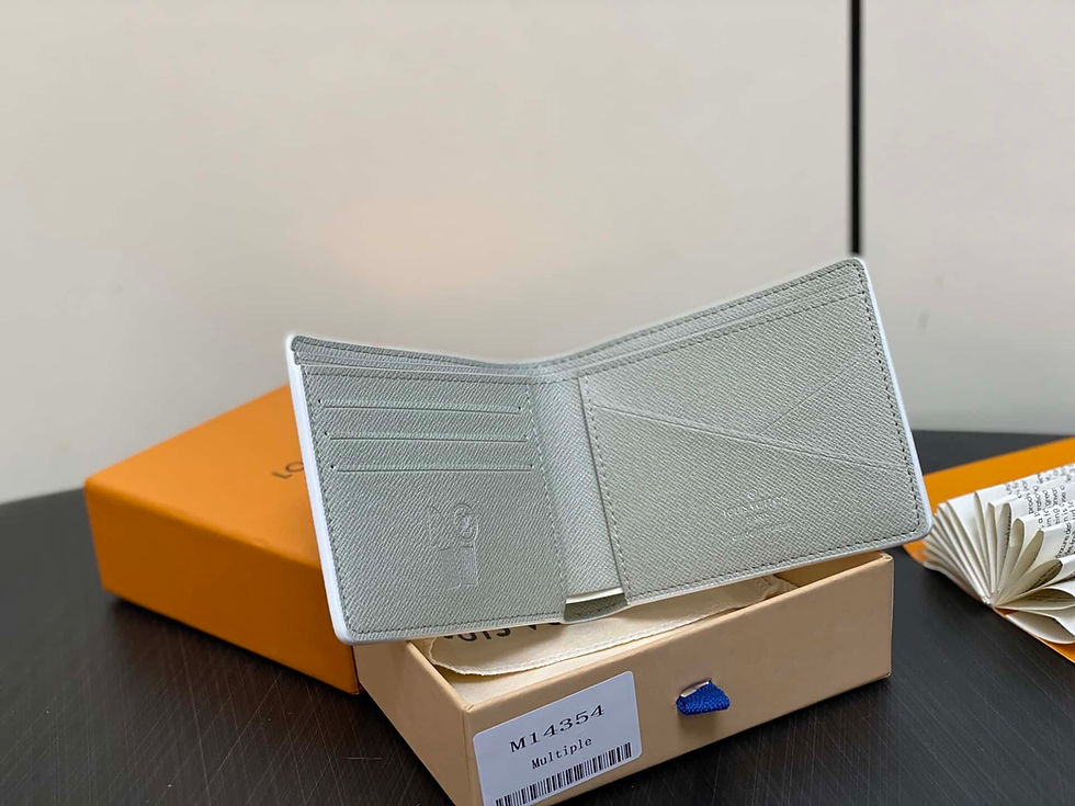 Thumbnail: Louis Vuitton LV MULTIPLE Short Money Wallet White Gradient