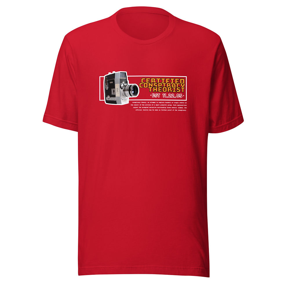 Thumbnail: Certified Conspiracy Theorist - Unisex t-shirt