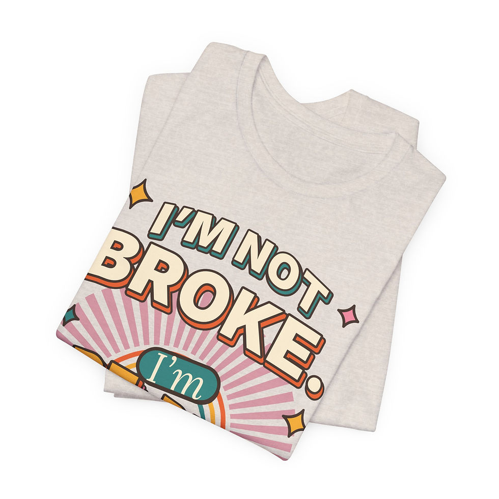 Thumbnail: I'm Not Broke. I'm Pre-Rich funny retro money humor t-shirt, view 15