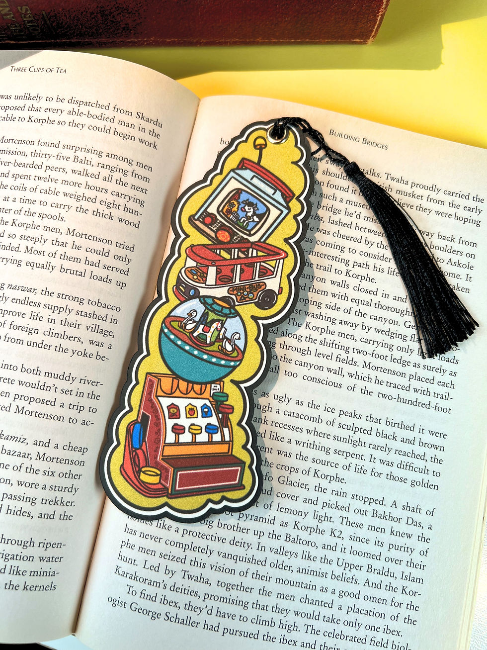 Thumbnail: Bookmark - Old toys