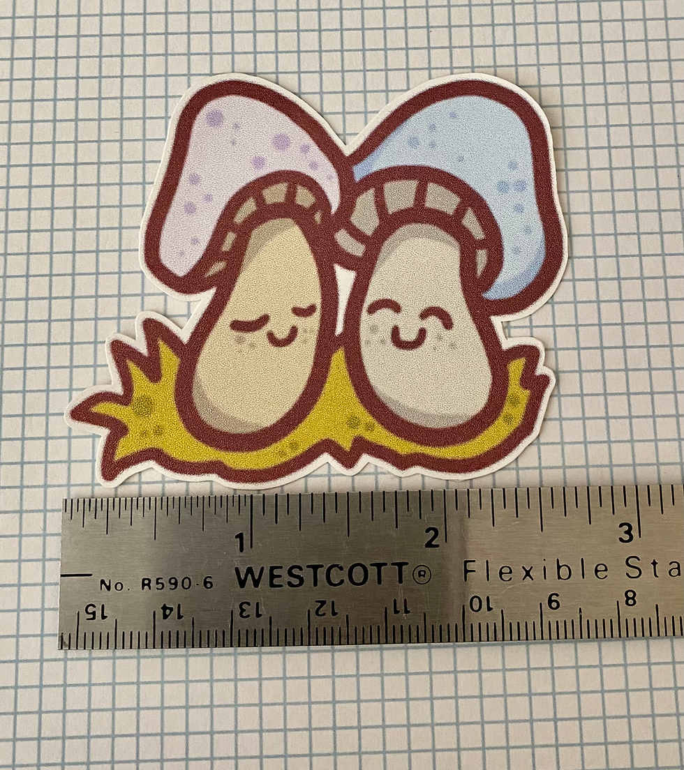 Thumbnail: “ Barb & Brad” Weatherproof sticker