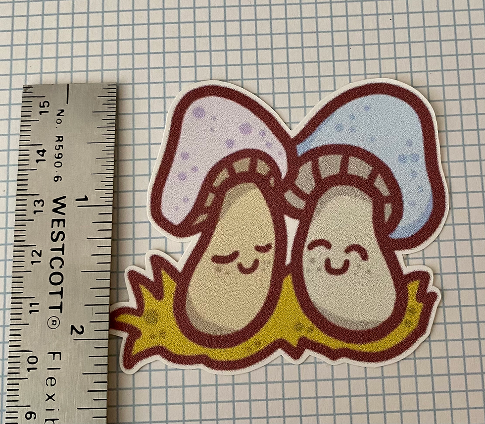 Thumbnail: “ Barb & Brad” Weatherproof sticker