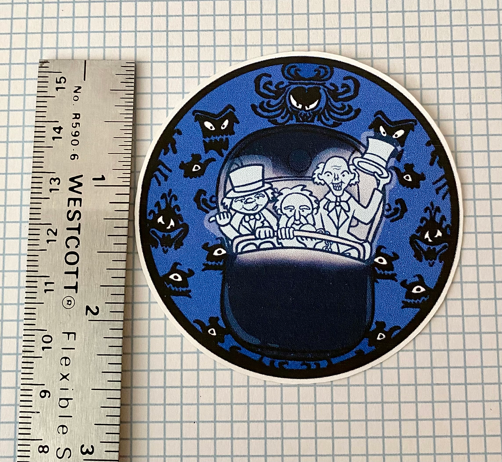 Thumbnail: “Hitchhiking” Weatherproof sticker
