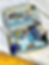 Thumbnail: Altoid tin size play set, take along, toy dog Pawkits -Dot"Taffy"(blue)