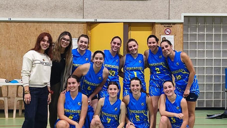 Nos seniors filles en quart de finale de la coupe de la garonne