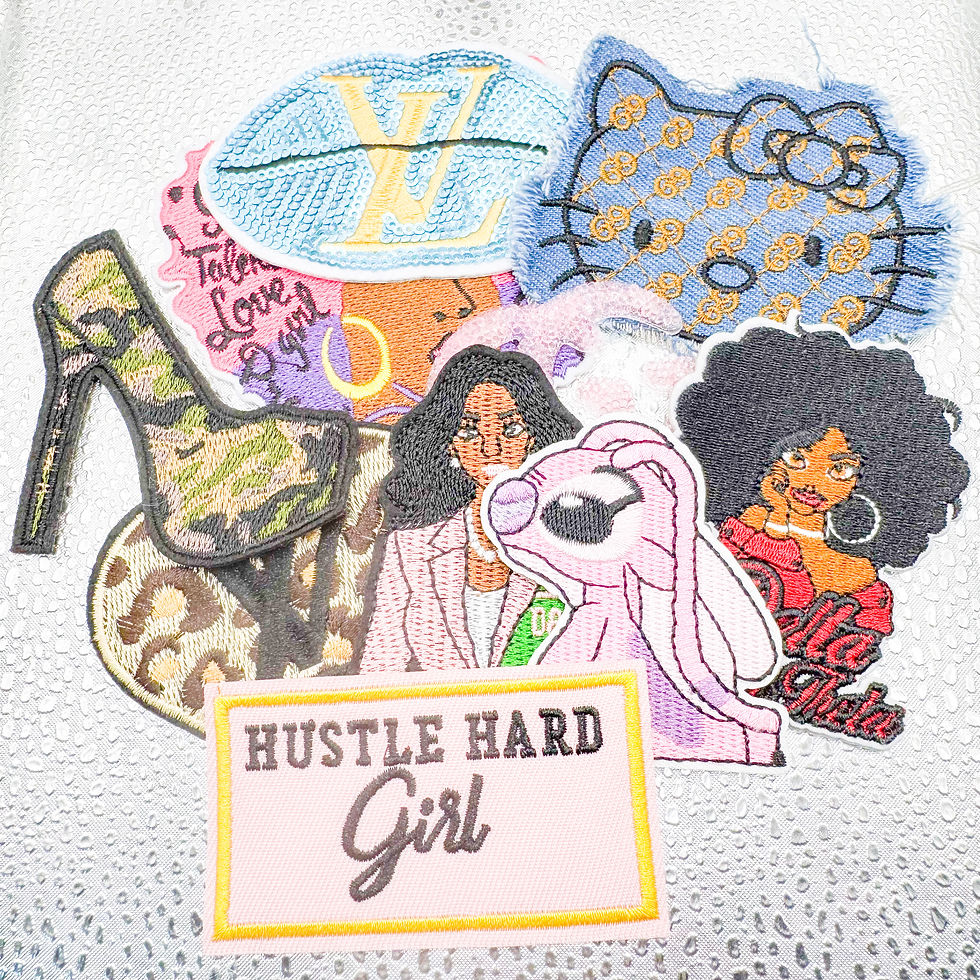 Mix 4 includes sew on patch