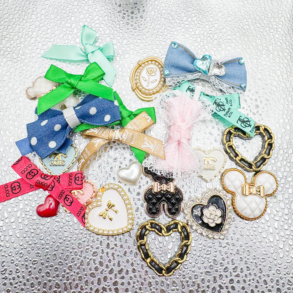 Flatback Bow Mix 20pcs