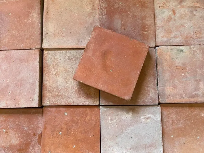 6" VICTORIAN RED QUARRY TILE