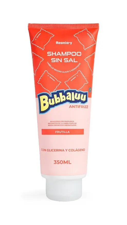 Champú Bubbaluu frutilla (Anti- frizz).