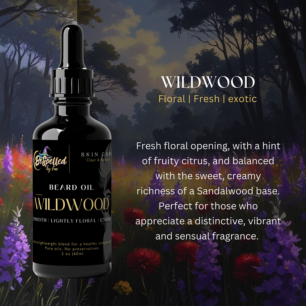 Thumbnail: BeSpelled Beard Oils- Wildwood scent description