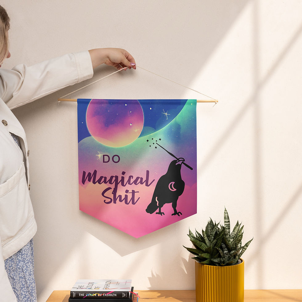 Do Magical Shit Pennant Banner