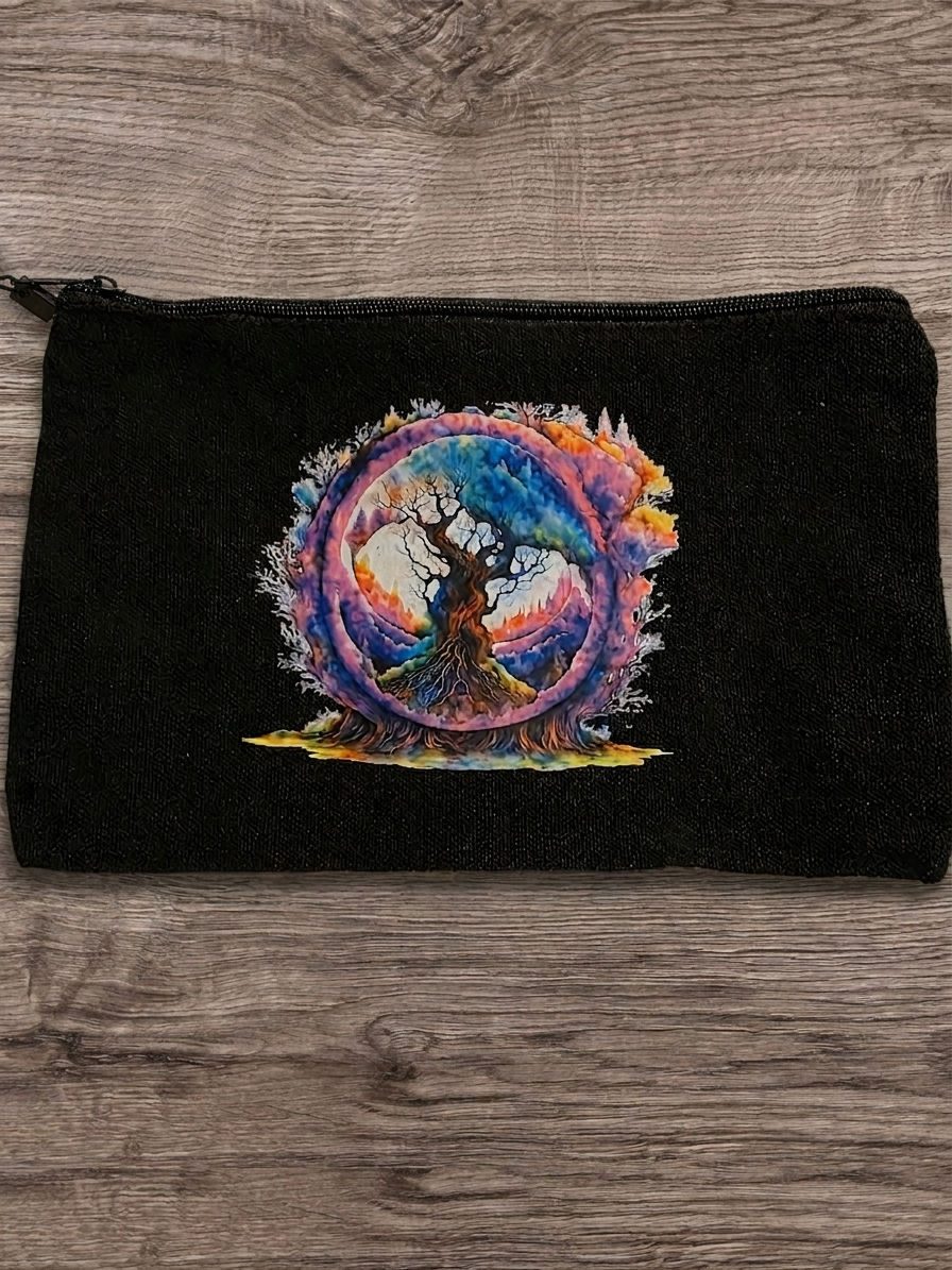 Tree of Life Pencil Case Style Zipper Bags