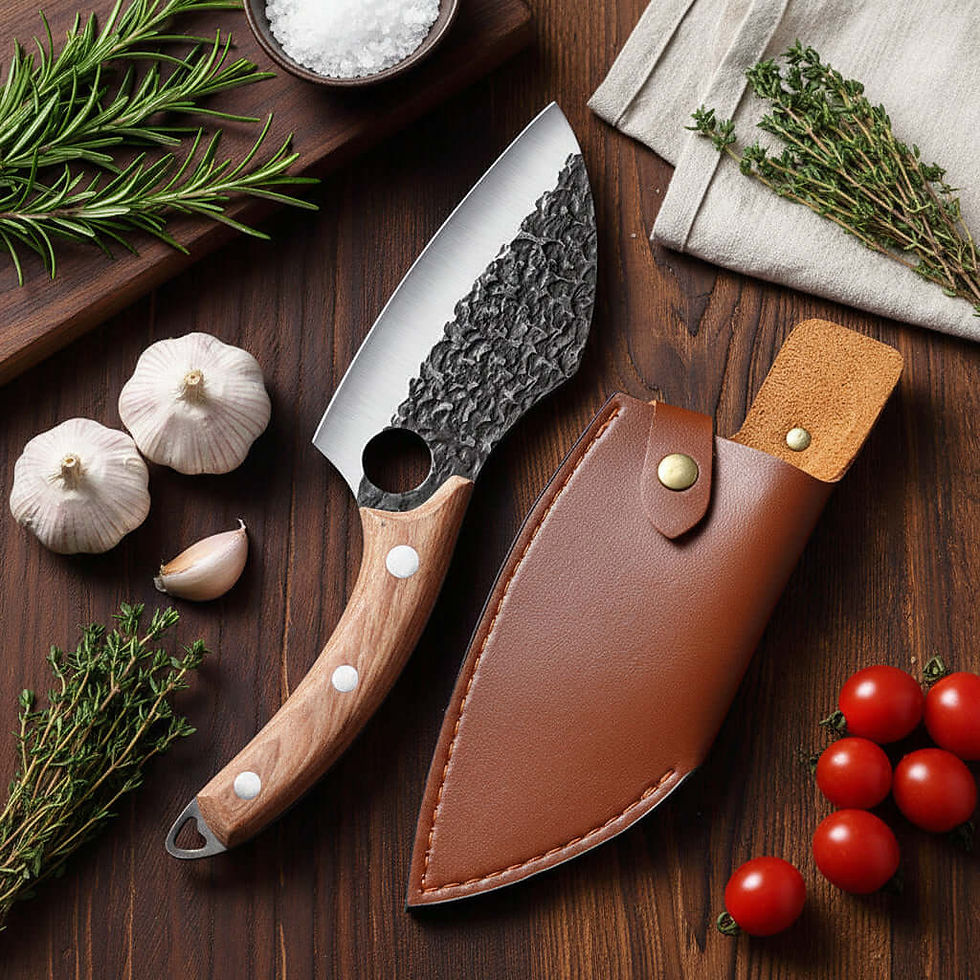 Thumbnail: Forged High Carbon Steel Outdoor Bending Knife