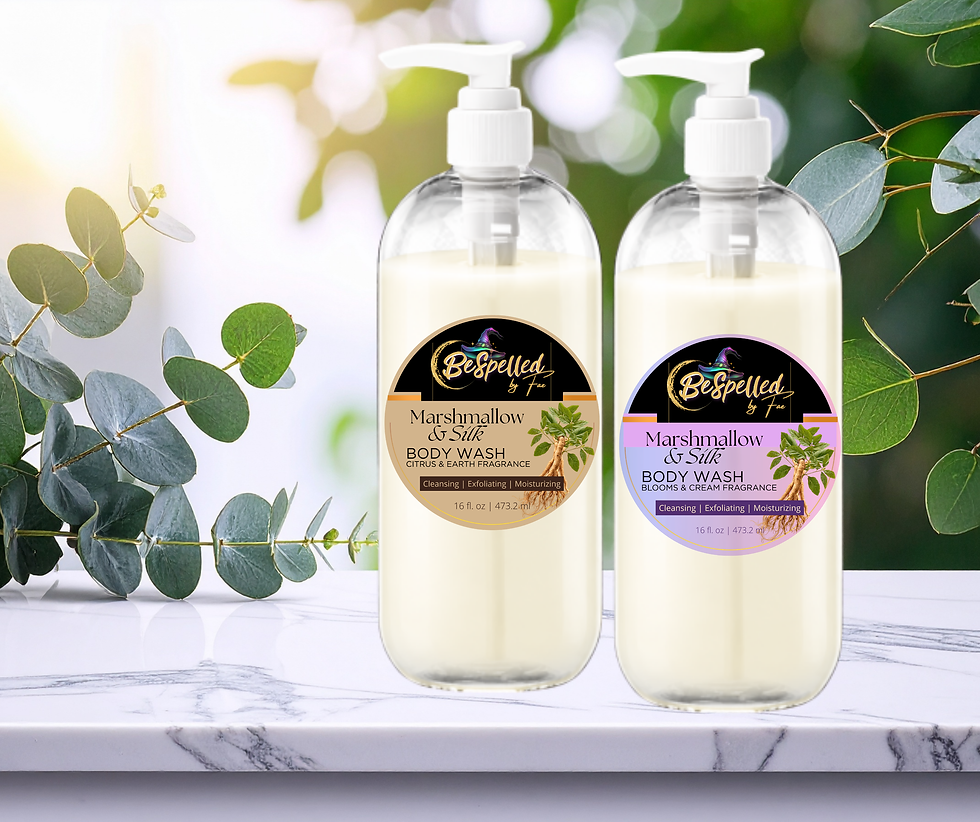 BeSpelled by Fae Marshmallow & Silk Body Wash