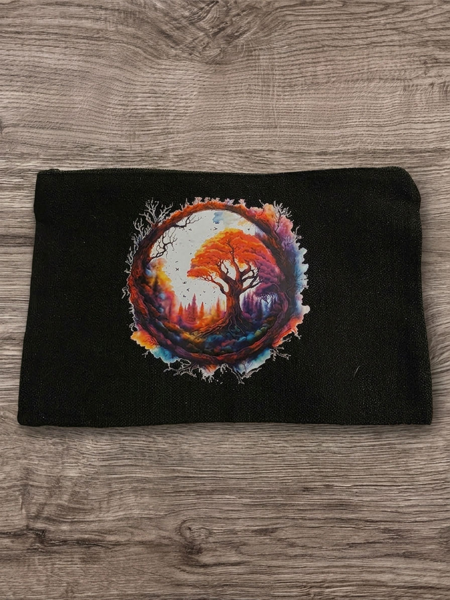 Thumbnail: Tree of Life Pencil Case Style Zipper Bags