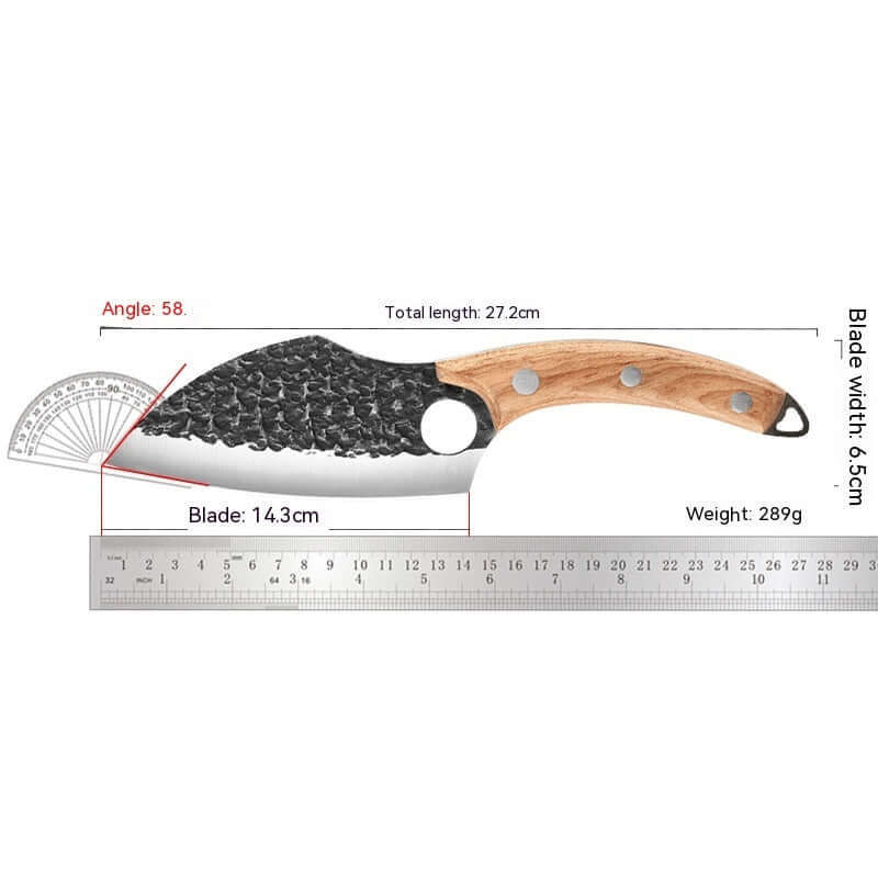 Thumbnail: Forged High Carbon Steel Bending Knife