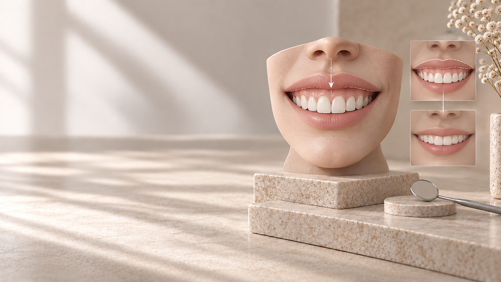 Lippenreposition