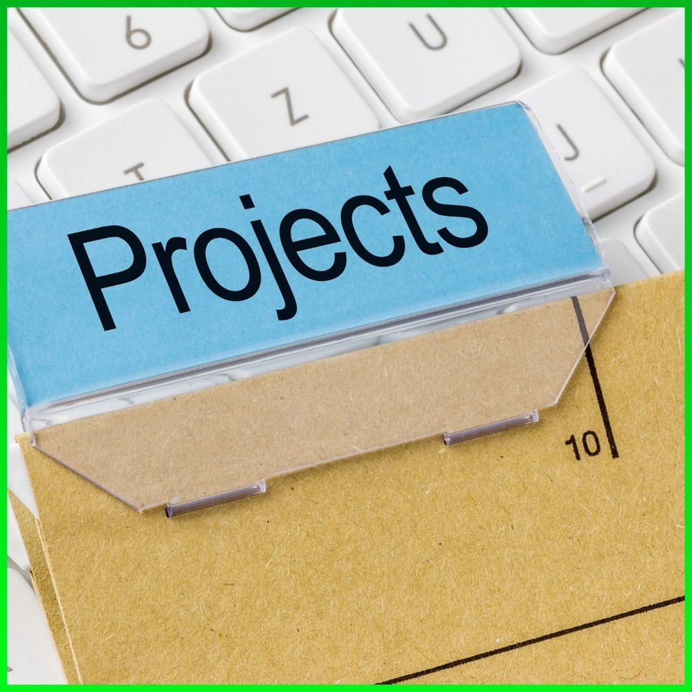 Projects folder on Keyboard