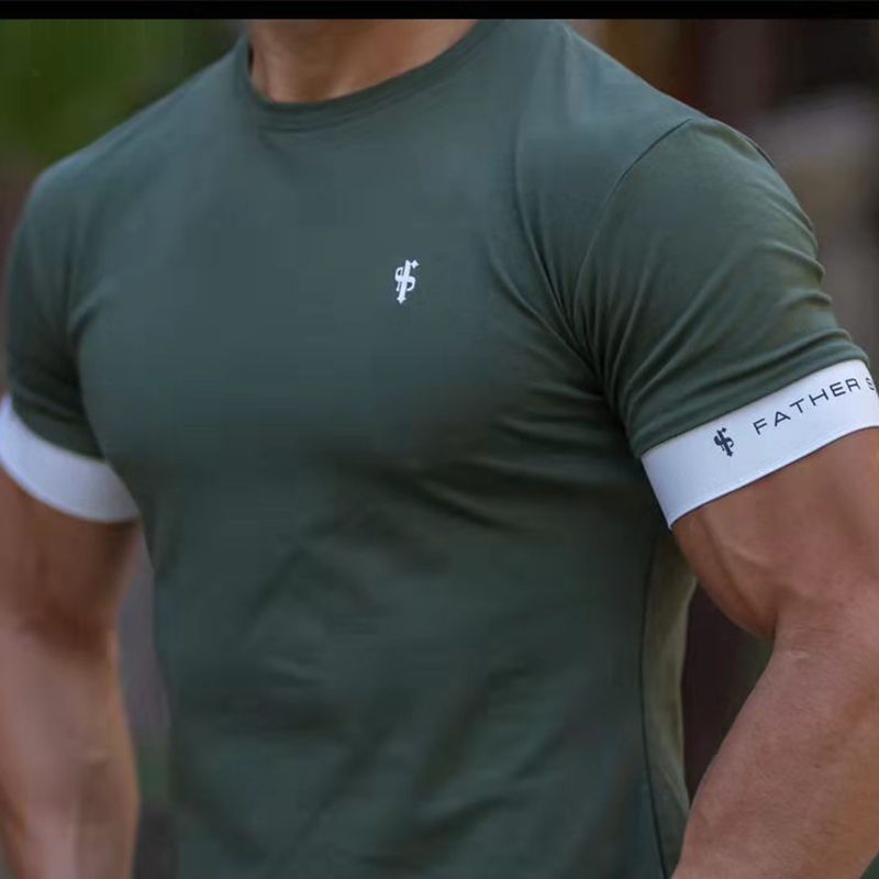 Thumbnail: Men's Cotton Gym Shirt for Any Activity